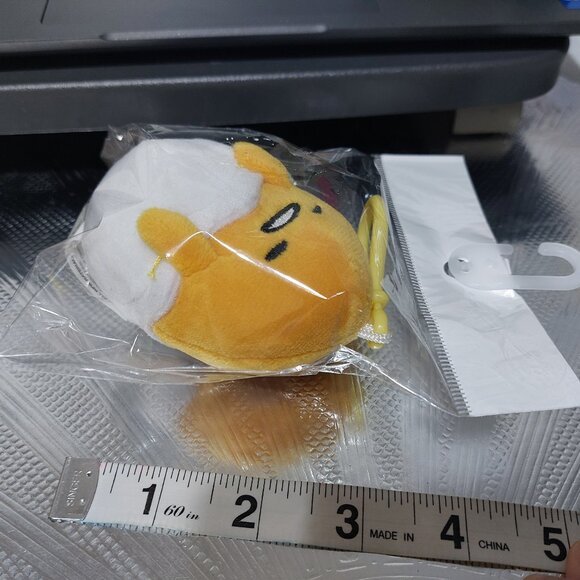 Bullsitoy Gudetama The Lazy Egg Mini Plush Bag Charm Keyring Keychain Charm - Picture 4 of 5